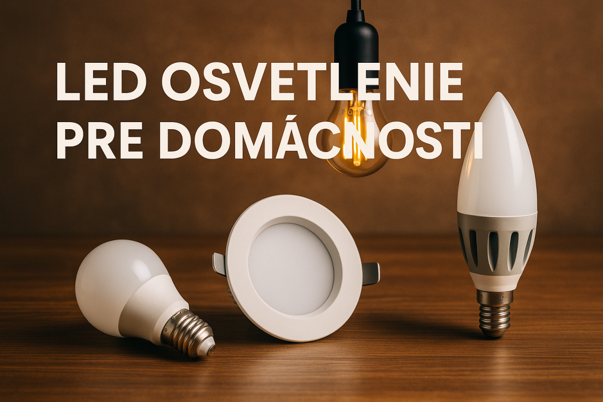 LED osvetlenie pre domácnosti