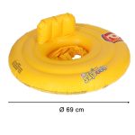 BESTWAY 32096 Nafukovacie sedadlo na kolesá oranžové – Obrázok 7