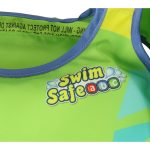 AQUASTAR Zelená plavecká vesta s rukávmi – Obrázok 2