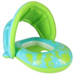 BESTWAY 34091 Nafukovací pontón so strieškou zelený – Obrázok 2