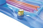 BESTWAY 43028 Nafukovacie kreslo s matracom modré – Obrázok 2