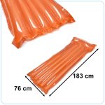 BESTWAY 44013 Nafukovací plavecký matrac oranžový – Obrázok 3