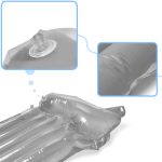 BESTWAY 44013 Nafukovací plavecký matrac sivý – Obrázok 3