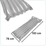 BESTWAY 44013 Nafukovací plavecký matrac sivý – Obrázok 4