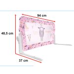 Bezpečnostná bránka zábrana postele 90 cm ovce – Obrázok 3