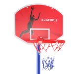 Futbalová bránka pre futbalový basketbal backboard basketbalová hra 2v1 2 lopty čerpadlo – Obrázok 3