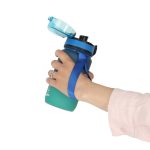 Fľaša na vodu športová fľaša s náustkom BPA FREE 600ml modro-zelená – Obrázok 7