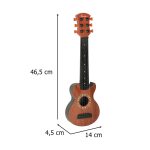 Klasická gitara pre deti drevená 6 strún 18 palcov 46,5 cm – Obrázok 11