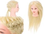 Kadernícke školenie hlava prírodné blond vlasy – Obrázok 7