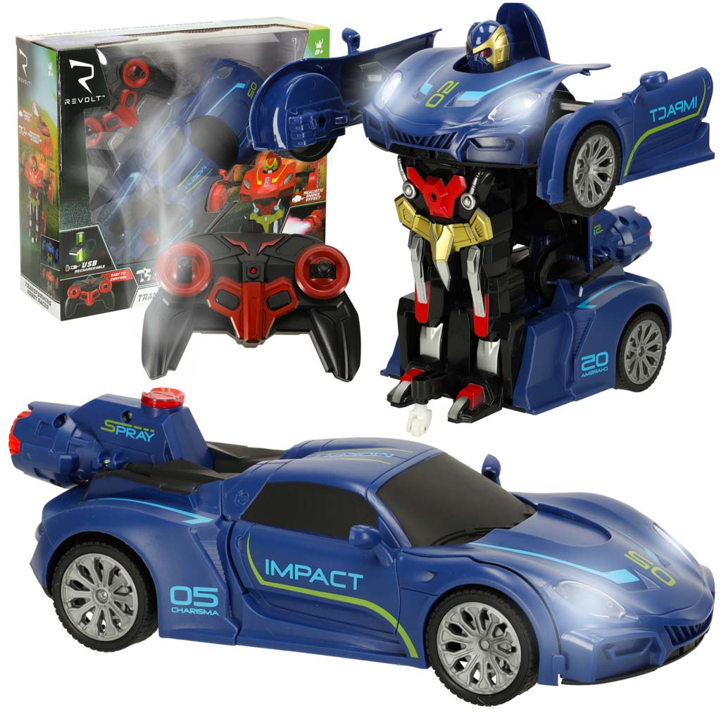 KX3666_1116467 Transformer Revolt TRANSFORMING ROBOT RACER nobie – Obrázok 1