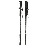Nordic walking palice skladacie 2 kusy čierne – Obrázok 2