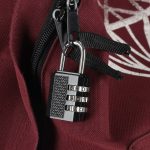 Zámok na visiaci zámok Cipher pre kufor – Obrázok 8