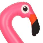 Nafukovací detský pontón na kolesách flamingo – Obrázok 4