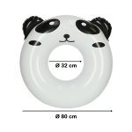 Detský plavecký kruh 80 cm panda – Obrázok 4