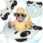 Detský plavecký kruh 80 cm panda – Obrázok 6