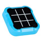 Kruhový kríž kríž elektronická logická hra tic tac toe prenosná konzola modrá – Obrázok 6