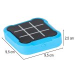 Kruhový kríž kríž elektronická logická hra tic tac toe prenosná konzola modrá – Obrázok 9
