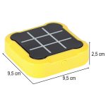 Kolo krížov elektronická logická hra tic tac toe konzola prenosná žltá – Obrázok 9