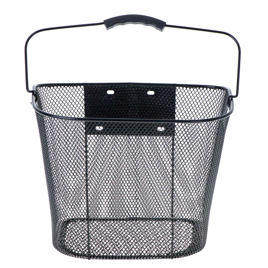 Kosz-rowerowy-koszyk-przedni-metalowy-click-na-klikniecie-1082782 Predný kovový košík na bicykel – Obrázok 1
