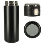 Termohrnček s náustkom LED termoska 420ml čierny – Obrázok 3