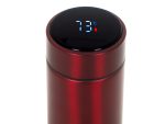 Termoska hrnček smart LED 500ml bordová – Obrázok 2