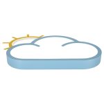 LED stropné svietidlo plafón pre detskú izbu stmievateľné LUMELA + diaľkové ovládanie cloud blue – Obrázok 3