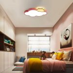 LED stropné svietidlo plafón pre detskú izbu stmievateľné LUMELA + diaľkové ovládanie cloud pink – Obrázok 11