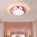 LED stropné svietidlo plafón do detskej izby stmievateľné LUMELA + diaľkové ovládanie zajačik – Obrázok 11