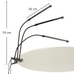 Panel LED lampy na pestovanie rastlín 3 žiarovky – Obrázok 11