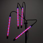 LED lampa na rast rastlín na stojane 4x80LED – Obrázok 11