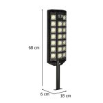 LED solárne vonkajšie halogénové svietidlo – Obrázok 11