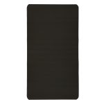Podložka na cvičenie jogy hrubá 185x80x1,5 cm čierna – Obrázok 2