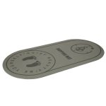Podložka na cvičenie jogy s protihlukovou izoláciou 127x63x0,6 cm čierna – Obrázok 5