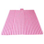 Plážová podložka Plážová pikniková deka 200x200cm ružová – Obrázok 2