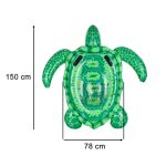 Nafukovací plavecký matrac korytnačka pontón INTEX 150cm – Obrázok 5