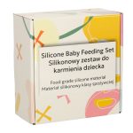 Detské silikónové náčinie sova béžová 9 kusov – Obrázok 12