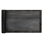 Balkónový kryt LUARO maskovacia rohož tieniaca sieť na balkón terasu 150g/m2 105x500cm UV – Obrázok 2