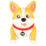Pes pes interaktívny robot Corgi svietiace uši hudba – Obrázok 3