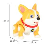 Pes pes interaktívny robot Corgi svietiace uši hudba – Obrázok 7