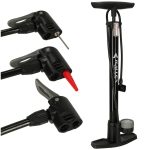 Stacionárna nožná pumpa na bicykel 11bar – Obrázok 8
