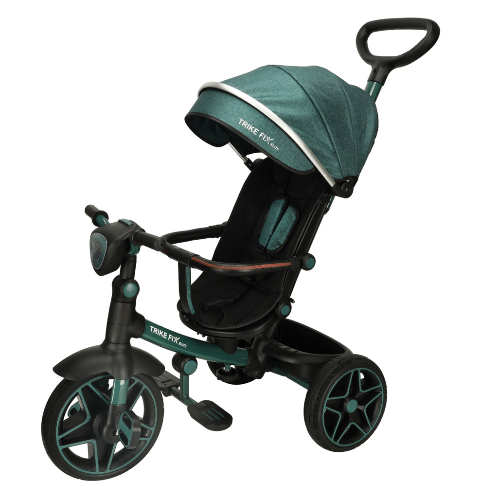 Rowerek-trojkolowy-TRIKE-FIX-Elite-zielony-155772 TRIKE FIX Elite trojkolka zelená – Obrázok 1