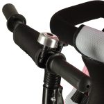 Trojkolka Fix V3 trojkolka 3v1 kočík bicykel 360 otočné voľné koleso ružová – Obrázok 13