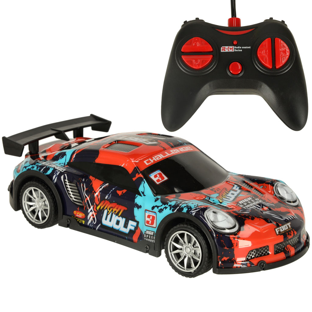 Samochod-RC-sportowy-niebiesko-czerwony-156534 RC športové auto modré a červené – Obrázok 1