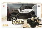 RC auto Rock Crawler 1:12 4WD METAL strieborná
