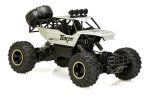 RC auto Rock Crawler 1:12 4WD METAL strieborná – Obrázok 3