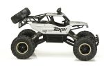 RC auto Rock Crawler 1:12 4WD METAL strieborná – Obrázok 4