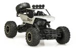 RC auto Rock Crawler 1:12 4WD METAL strieborná – Obrázok 7