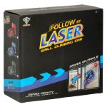 RC laserom riadené auto jazdiace po stene na laserovej šedi – Obrázok 10