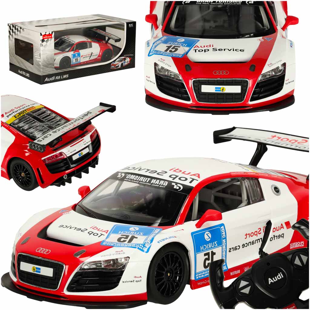Samochod-zdalnie-sterowany-Rastar-47510-AUDI-R8-LMS-Performance-1-14-163150 AUDI R8 1:14 RC auto – Obrázok 1