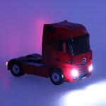 RC auto 1:26 Mercedes-Benz Actros červené – Obrázok 11